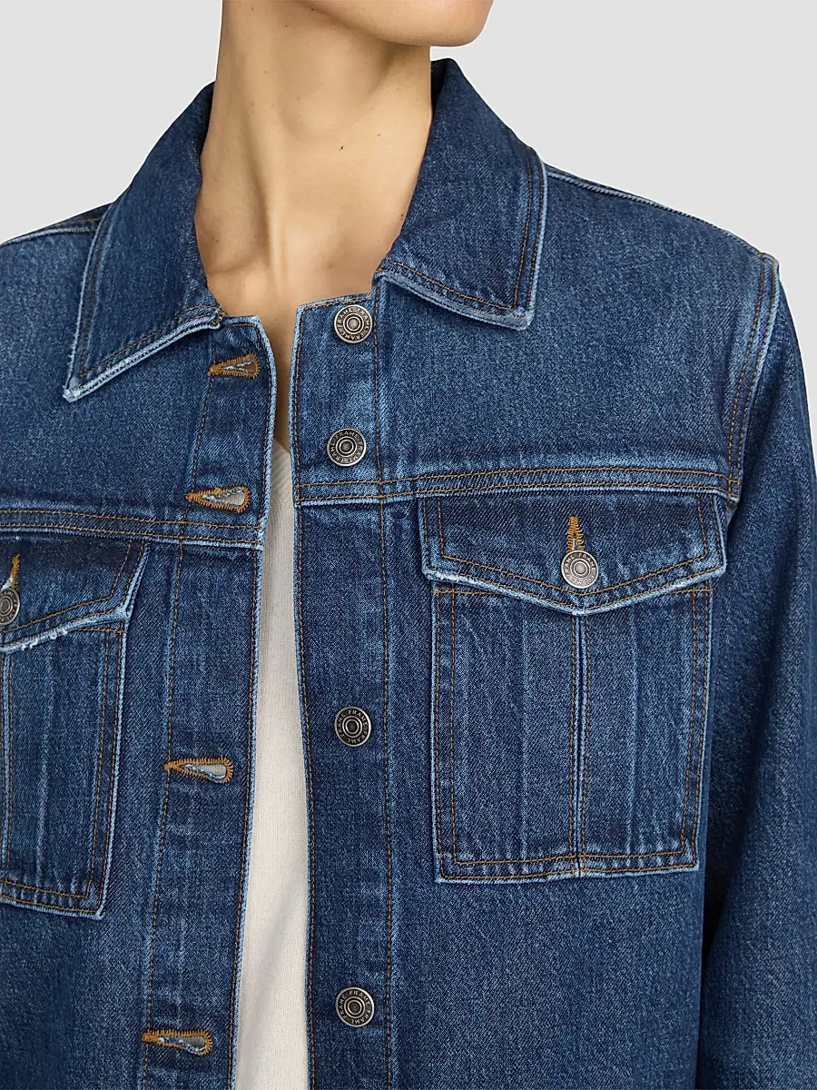 Frame Women's Denim Utility Jacket | Thumbnail 5 Frame Women's Denim Utility Jacket | Thumbnail 5