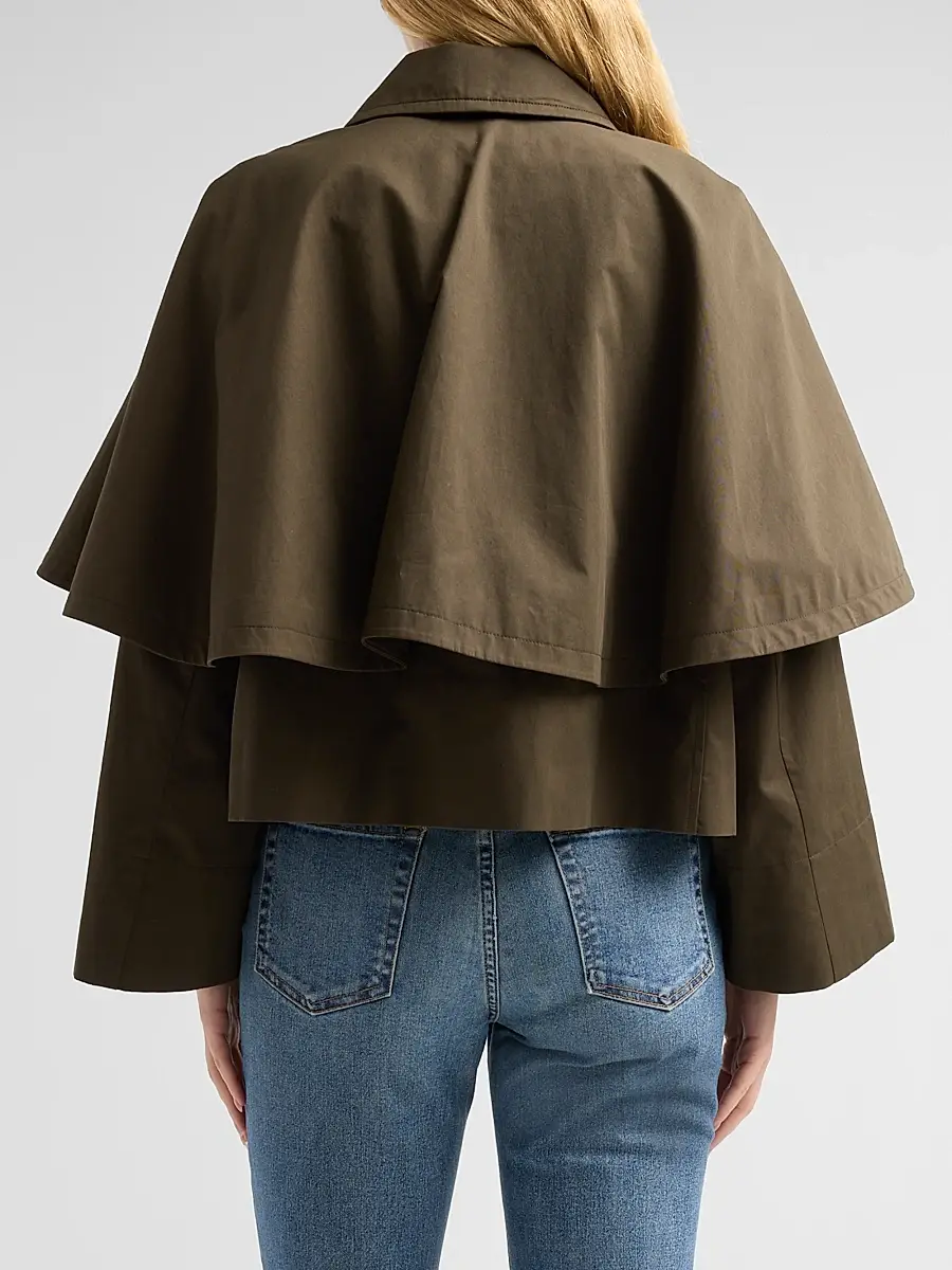 Frame Women's The Paddock Cape Jacket | Thumbnail 3 Frame Women's The Paddock Cape Jacket | Thumbnail 3