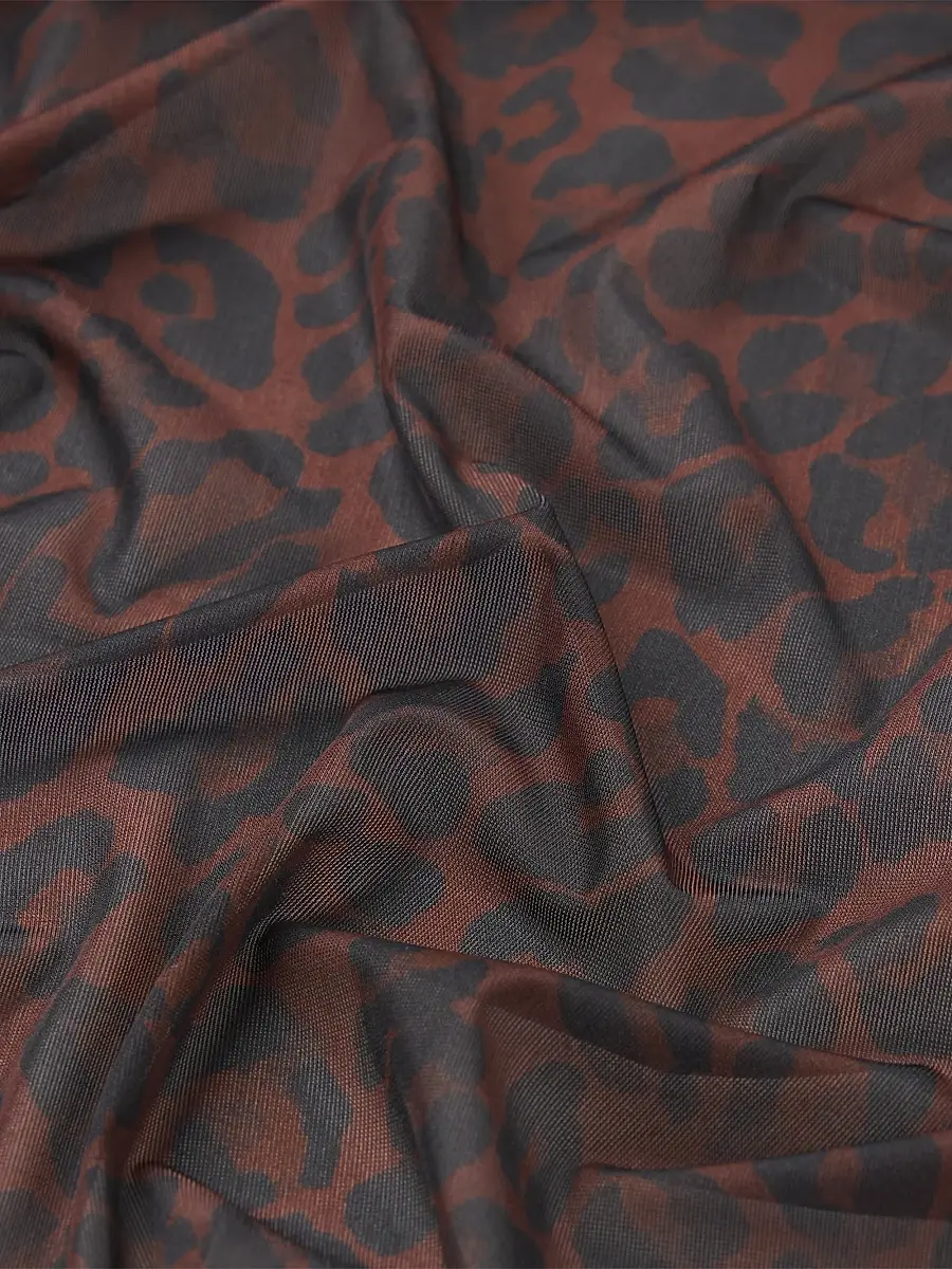 Frame Women's The Hosiery Leopard Print Sheer Top | Thumbnail 9 Frame Women's The Hosiery Leopard Print Sheer Top | Thumbnail 9