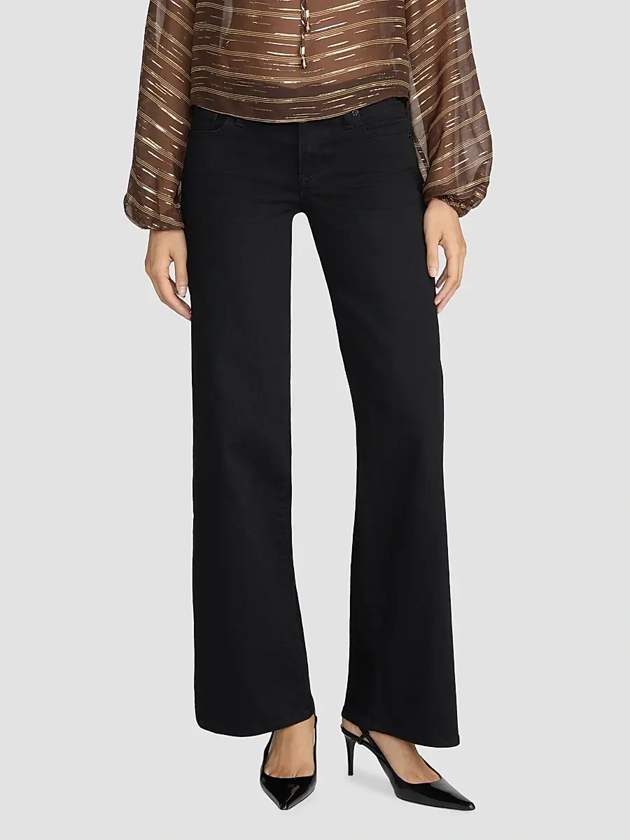 Frame Women's Le Slim Palazzo Low-Rise Wide-Leg Jeans | Thumbnail 4 Frame Women's Le Slim Palazzo Low-Rise Wide-Leg Jeans | Thumbnail 4