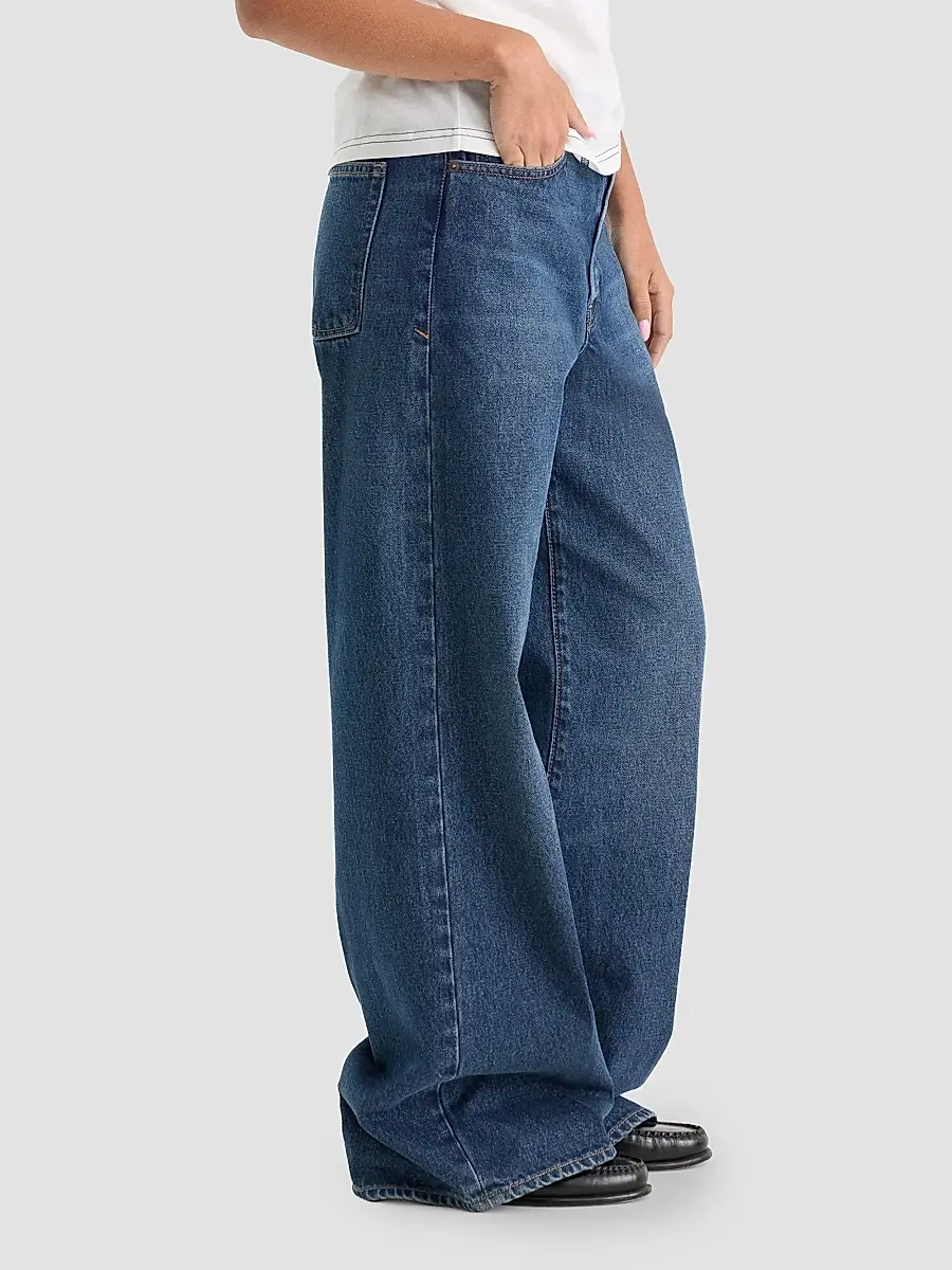 GOOD AMERICAN Women's Vintage Low-Slung Baggy Jeans | Thumbnail 7 GOOD AMERICAN Women's Vintage Low-Slung Baggy Jeans | Thumbnail 7