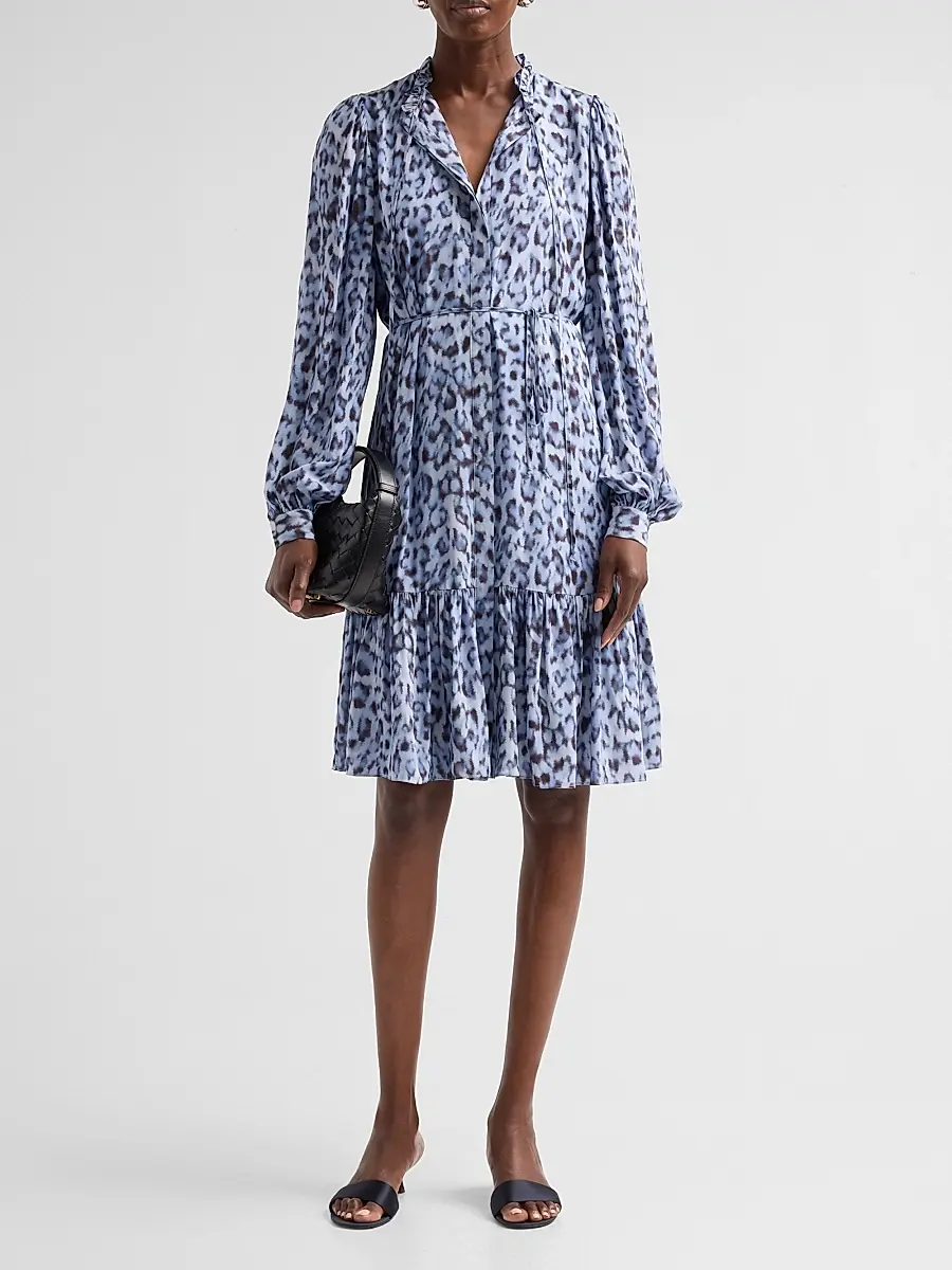 Kobi Halperin Women's Charlotte Animal-Print Dress | Thumbnail 2 Kobi Halperin Women's Charlotte Animal-Print Dress | Thumbnail 2
