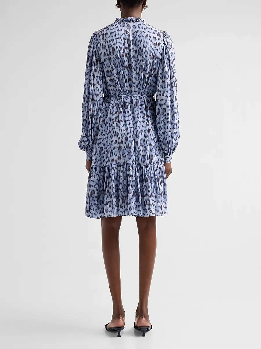 Kobi Halperin Women's Charlotte Animal-Print Dress | Thumbnail 3 Kobi Halperin Women's Charlotte Animal-Print Dress | Thumbnail 3