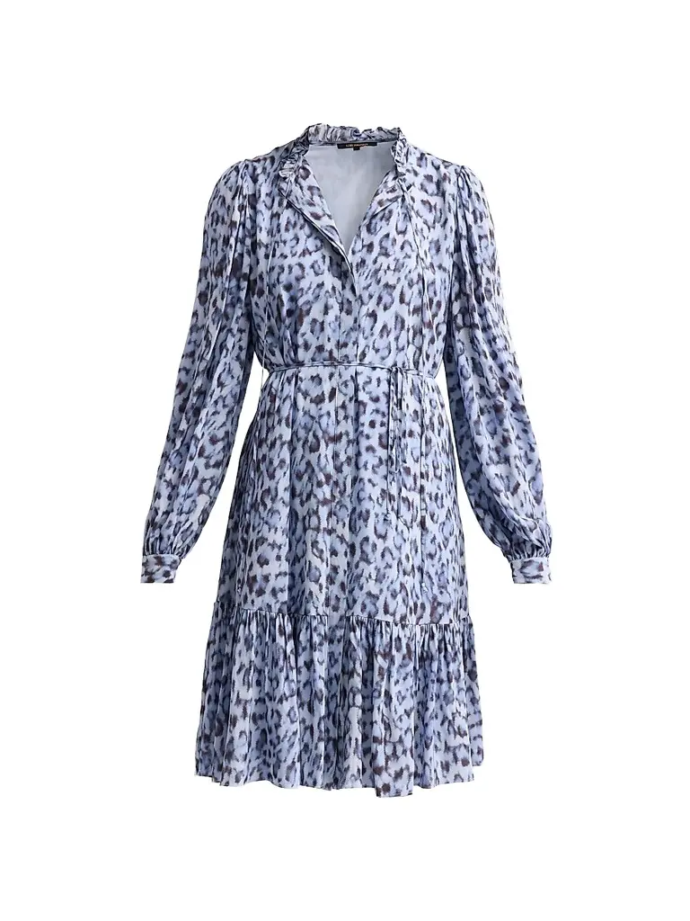 Kobi Halperin Women's Charlotte Animal-Print Dress