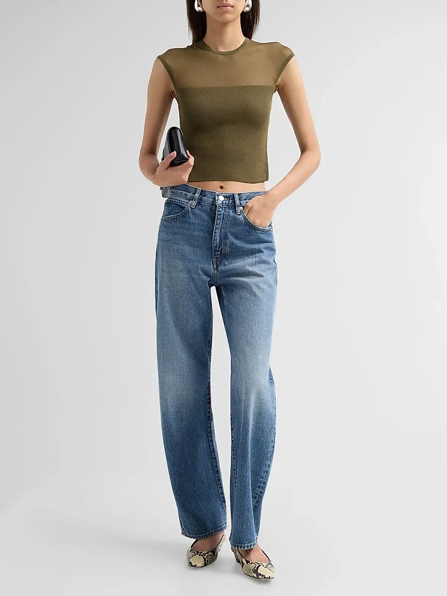SEROYA Women's Whitney Mesh-Yoke Top | Thumbnail 2 SEROYA Women's Whitney Mesh-Yoke Top | Thumbnail 2