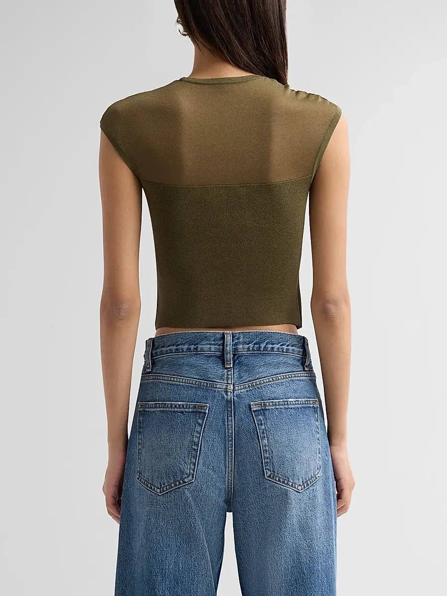 SEROYA Women's Whitney Mesh-Yoke Top | Thumbnail 3 SEROYA Women's Whitney Mesh-Yoke Top | Thumbnail 3