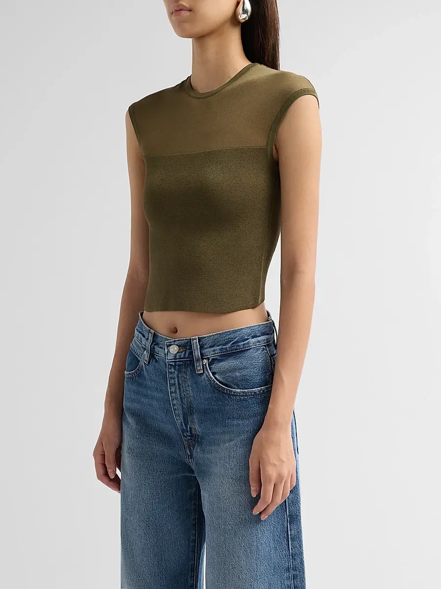 SEROYA Women's Whitney Mesh-Yoke Top | Thumbnail 4 SEROYA Women's Whitney Mesh-Yoke Top | Thumbnail 4