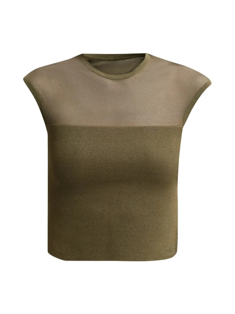 SEROYA Women's Whitney Mesh-Yoke Top