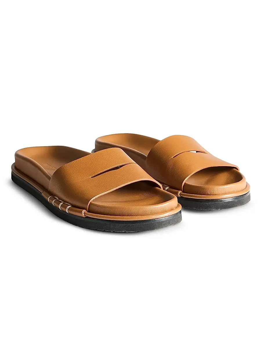 JW Anderson Women's Loafer Fussbett Leather Slides | Thumbnail 2 JW Anderson Women's Loafer Fussbett Leather Slides | Thumbnail 2