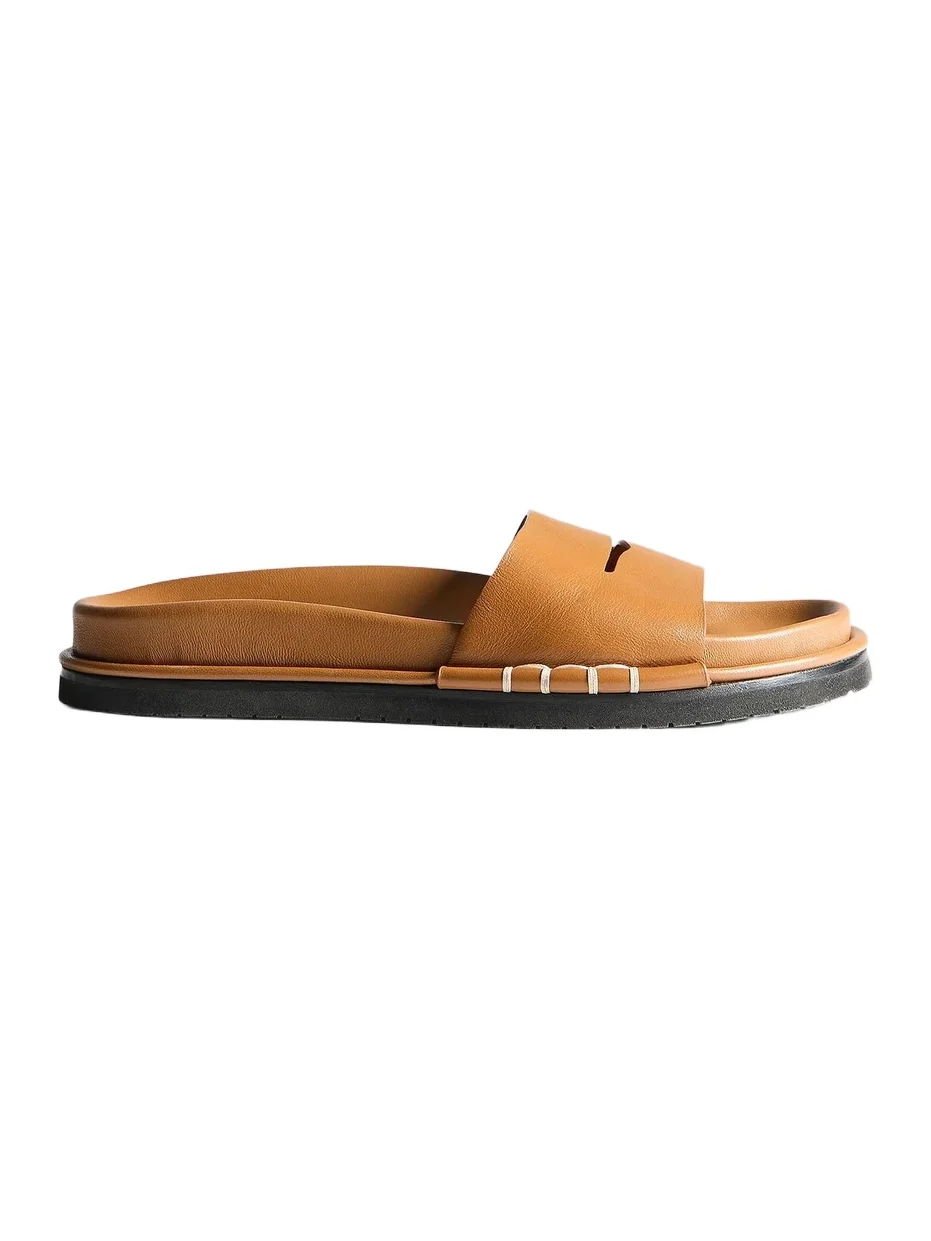 JW Anderson Women's Loafer Fussbett Leather Slides