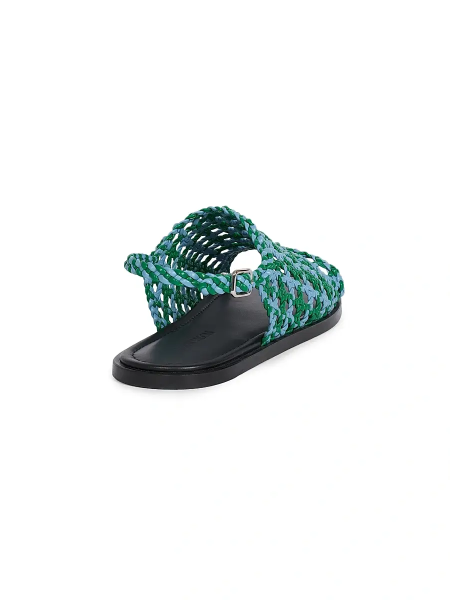 JW Anderson Women's Two-Tone Woven Sandals | Thumbnail 3 JW Anderson Women's Two-Tone Woven Sandals | Thumbnail 3