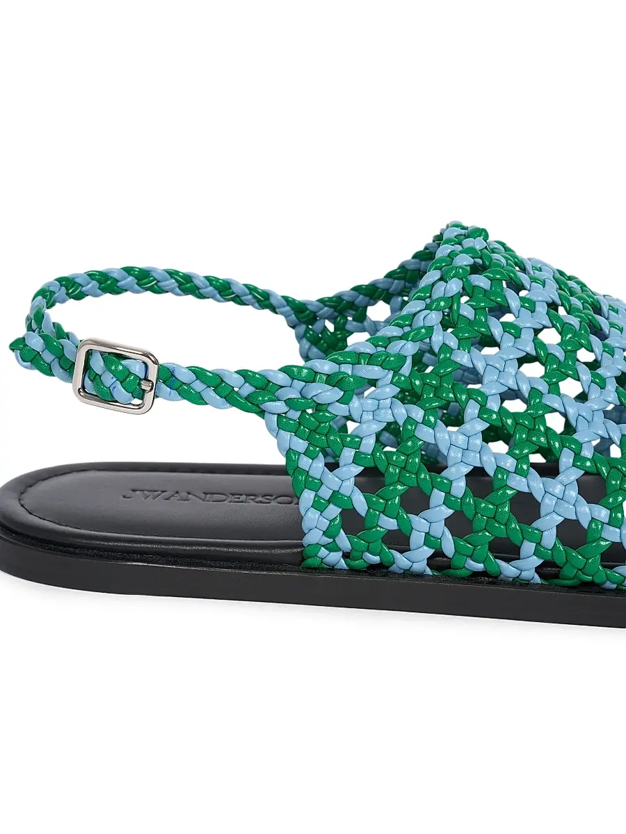 JW Anderson Women's Two-Tone Woven Sandals | Thumbnail 5 JW Anderson Women's Two-Tone Woven Sandals | Thumbnail 5