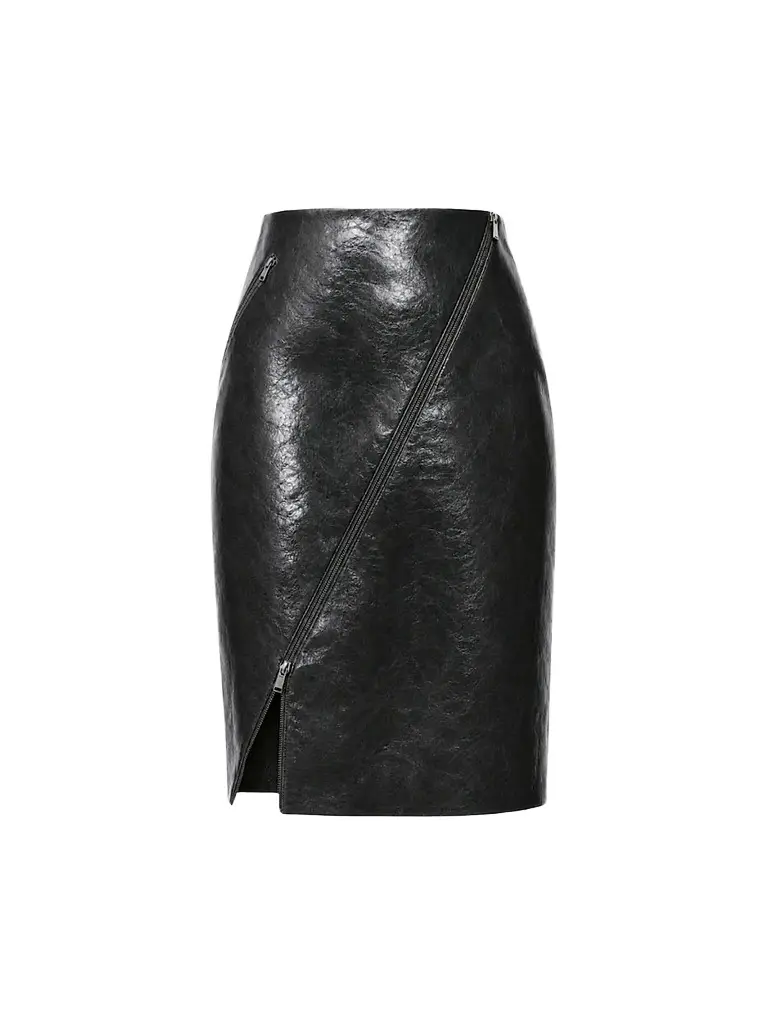 Toccin Women's Verena Faux-Leather Pencil Midi Skirt