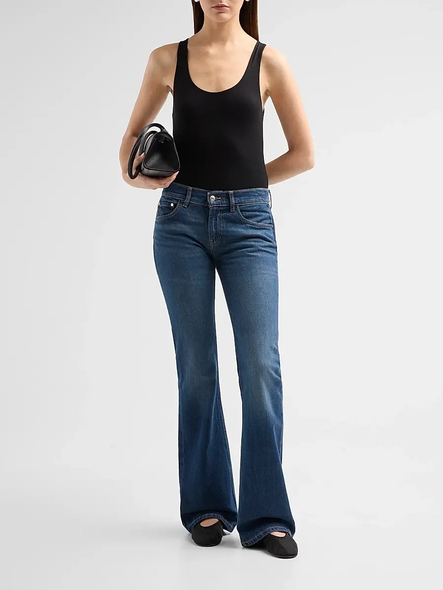 EB Denim Women's A Love Letter To Los Angeles Maria Low-Rise Bootcut Jeans | Thumbnail 2
