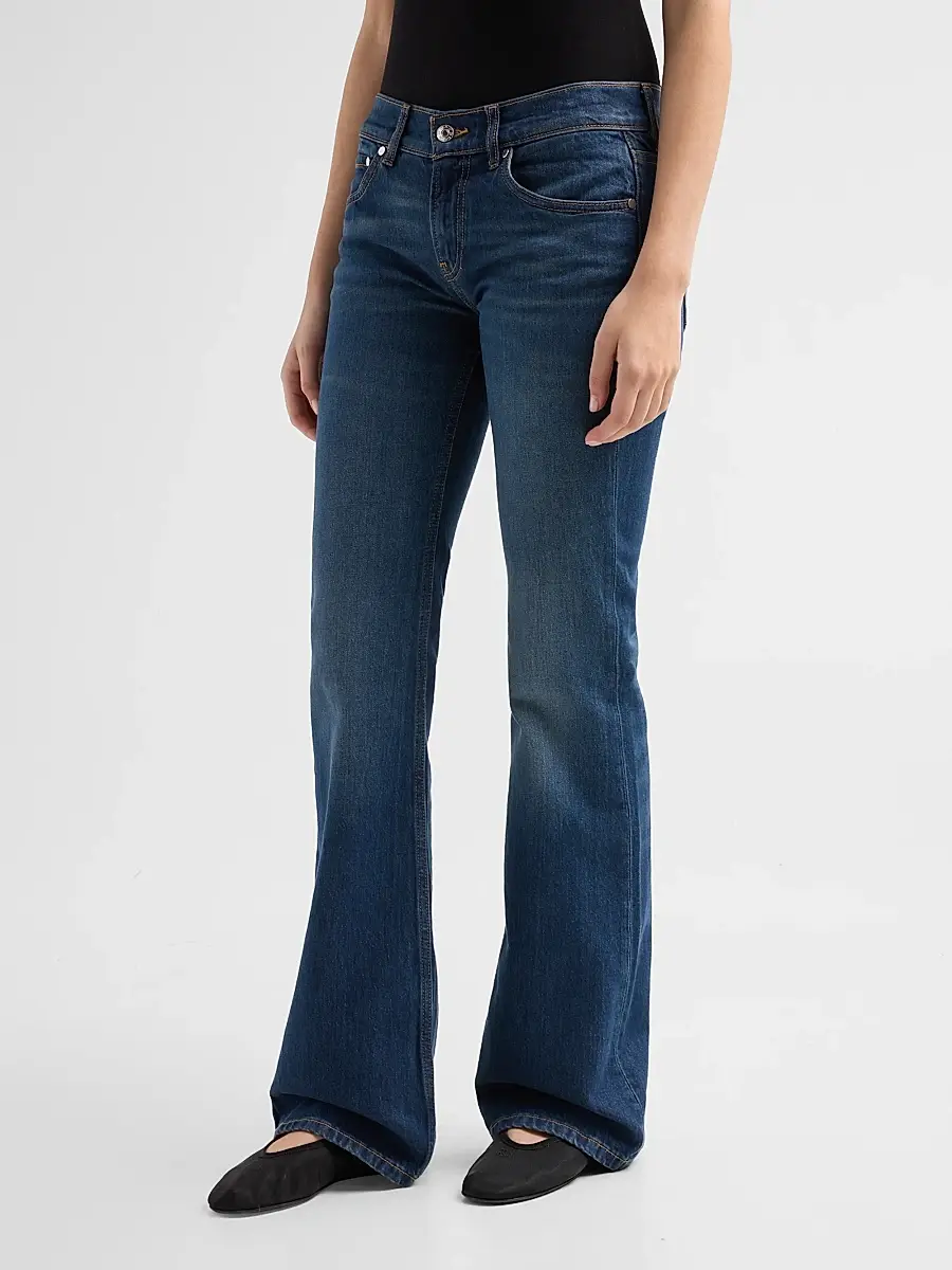 EB Denim Women's A Love Letter To Los Angeles Maria Low-Rise Bootcut Jeans | Thumbnail 4