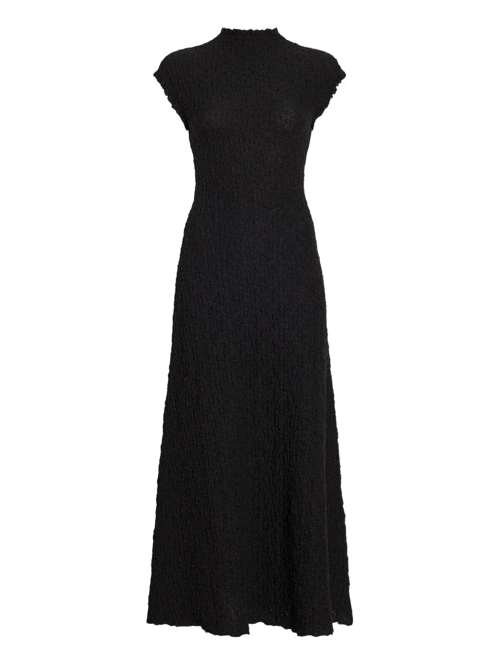 Women's Cleo Stretch Jersey Jacquard A-Line Midi Dress
