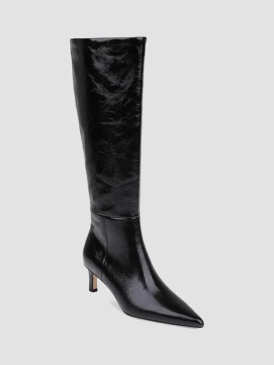 L'Agence Women's Baxter II 55MM Patent Leather Boots | Thumbnail 2 L'Agence Women's Baxter II 55MM Patent Leather Boots | Thumbnail 2
