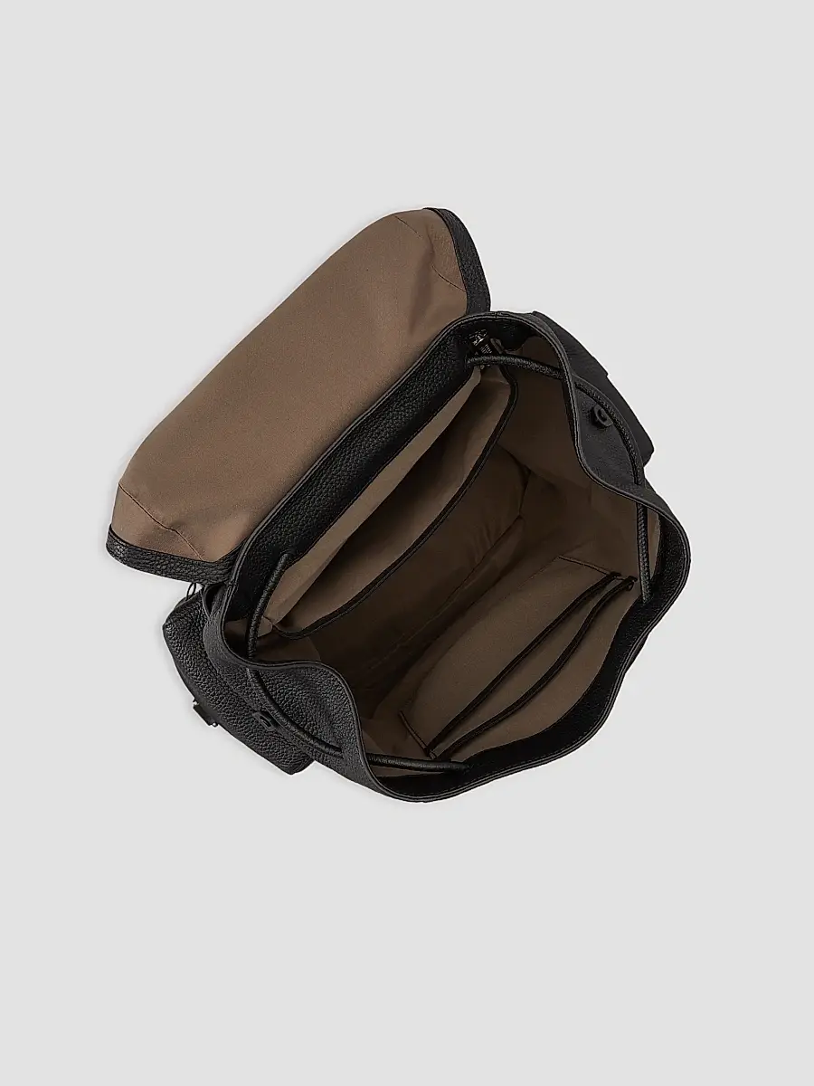 Polo Ralph Lauren Men's Polo ID Pebbled Leather Backpack | Thumbnail 6