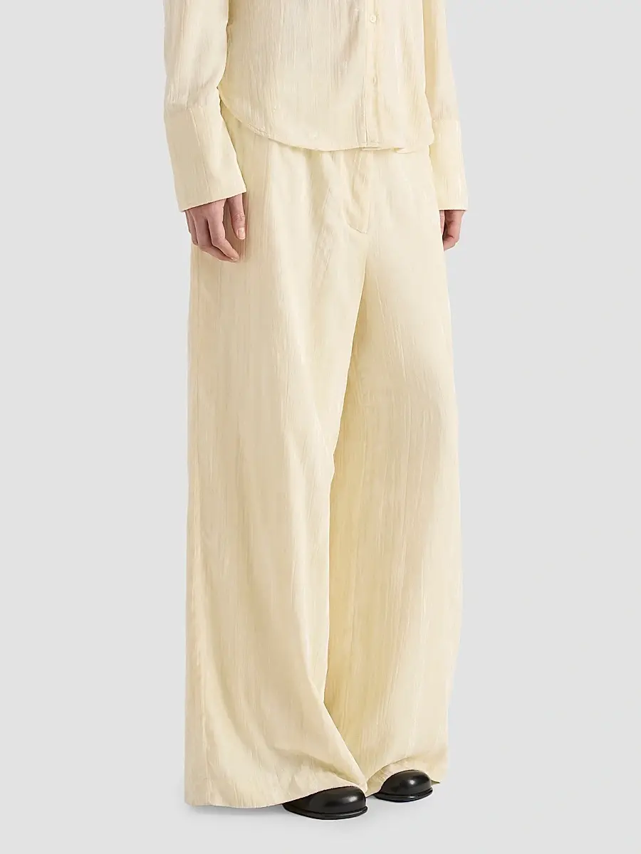 Proenza Schouler White Label Women's Meadow Crushed-Velvet Straight-Leg Pants | Thumbnail 7 Proenza Schouler White Label Women's Meadow Crushed-Velvet Straight-Leg Pants | Thumbnail 7