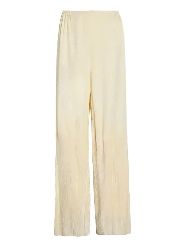 Women's Meadow Crushed-Velvet Straight-Leg Pants Women's Meadow Crushed-Velvet Straight-Leg Pants