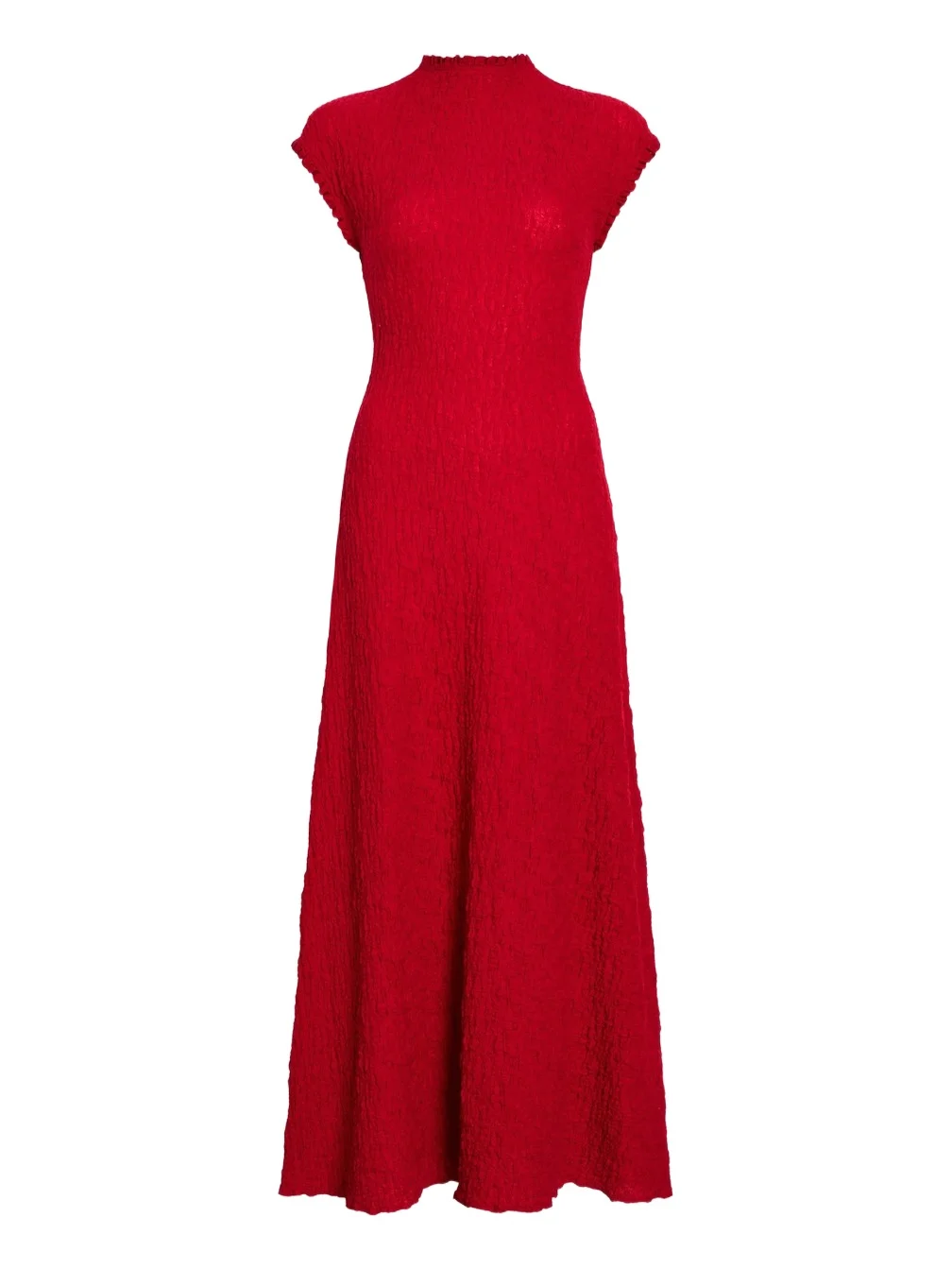 Women's Cleo Stretch Jersey Jacquard A-Line Midi Dress