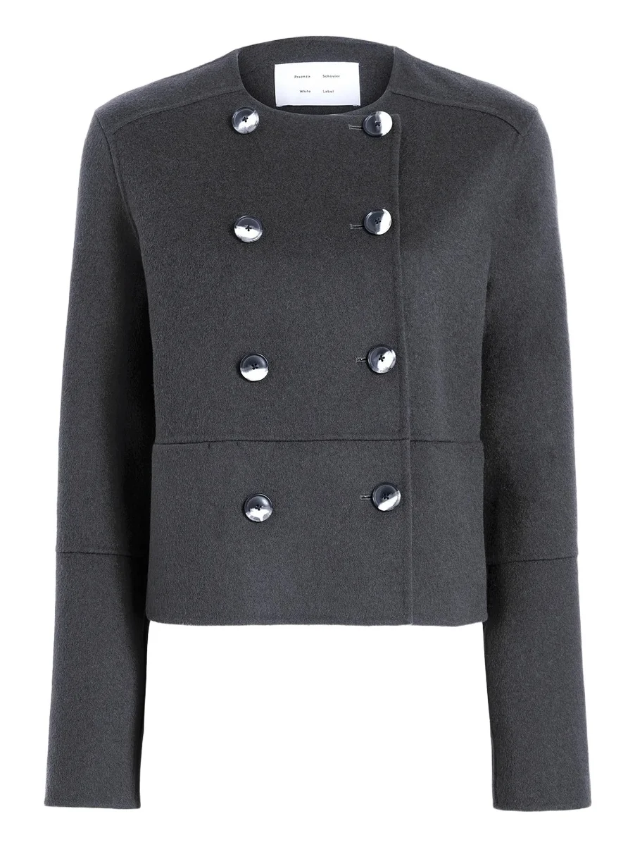 Women's Courtney Double-Face Melton-Wool-Blend Jacket
