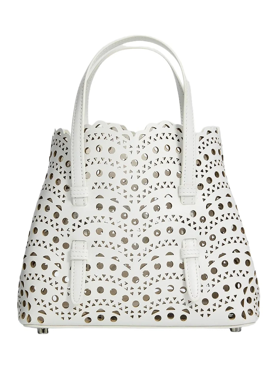 Women's Mina 20 Perforated Leather Top Handle Bag Women's Mina 20 Perforated Leather Top Handle Bag