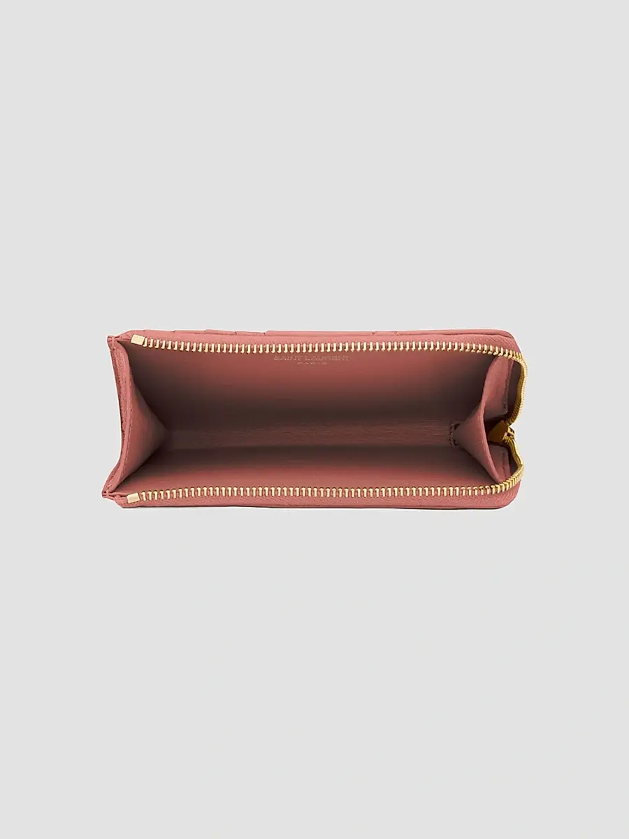 Saint Laurent Women's Cassandre Bijou Zip Card Case | Thumbnail 2