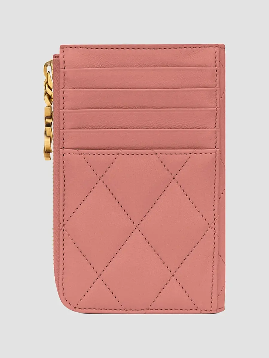 Saint Laurent Women's Cassandre Bijou Zip Card Case | Thumbnail 3