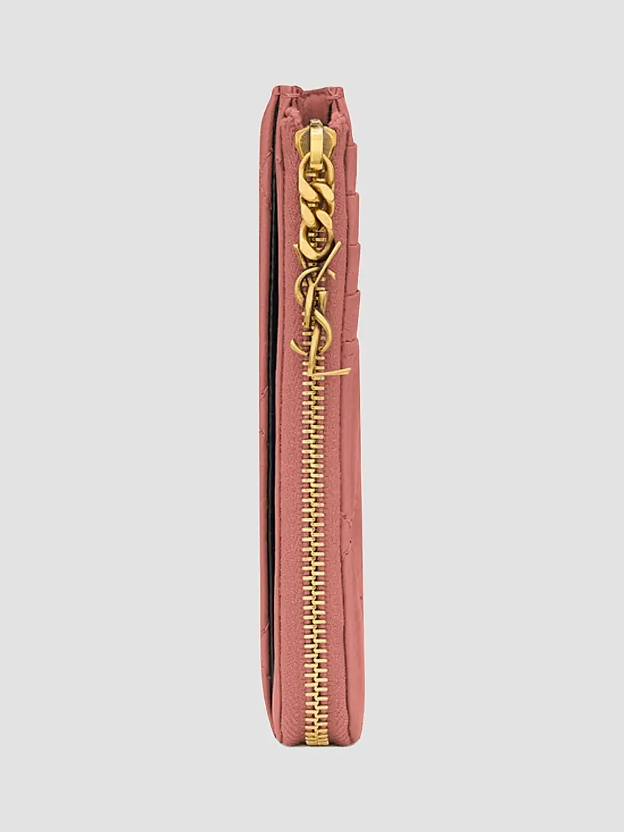 Saint Laurent Women's Cassandre Bijou Zip Card Case | Thumbnail 4
