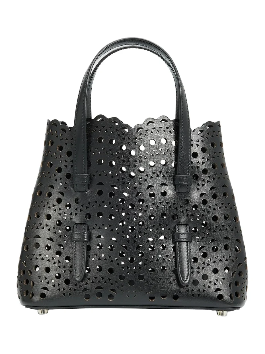 Women's Mina 20 Perforated Leather Top Handle Bag Women's Mina 20 Perforated Leather Top Handle Bag