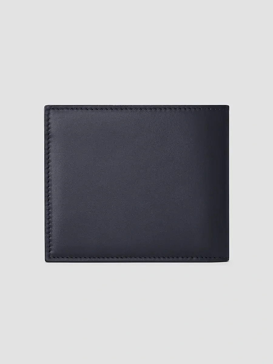 Saint Laurent Men's East/West Wallet in Smooth Leather - Midnight Blue | Thumbnail 3 Saint Laurent Men's East/West Wallet in Smooth Leather - Midnight Blue | Thumbnail 3