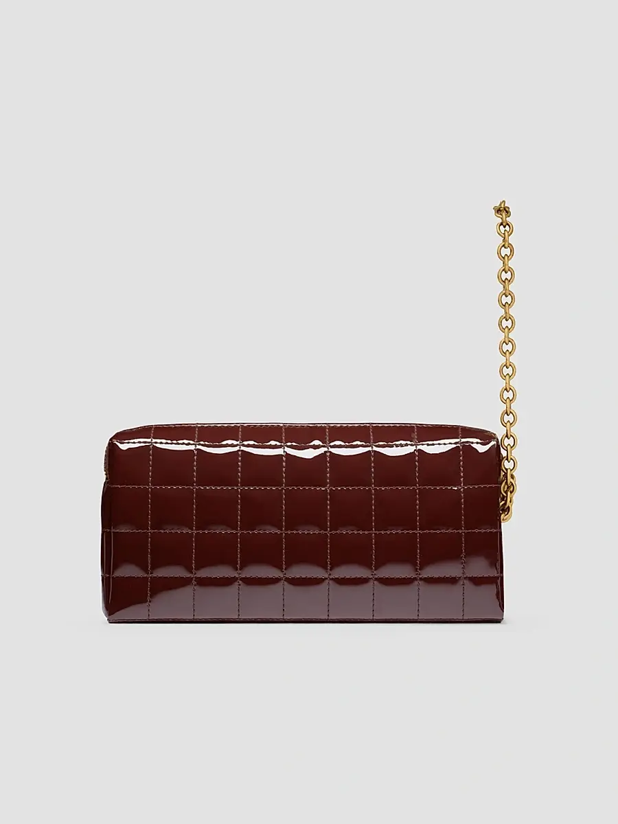 Saint Laurent Women's Cassandre Matelassé Carré Pouch on Chain | Thumbnail 2 Saint Laurent Women's Cassandre Matelassé Carré Pouch on Chain | Thumbnail 2