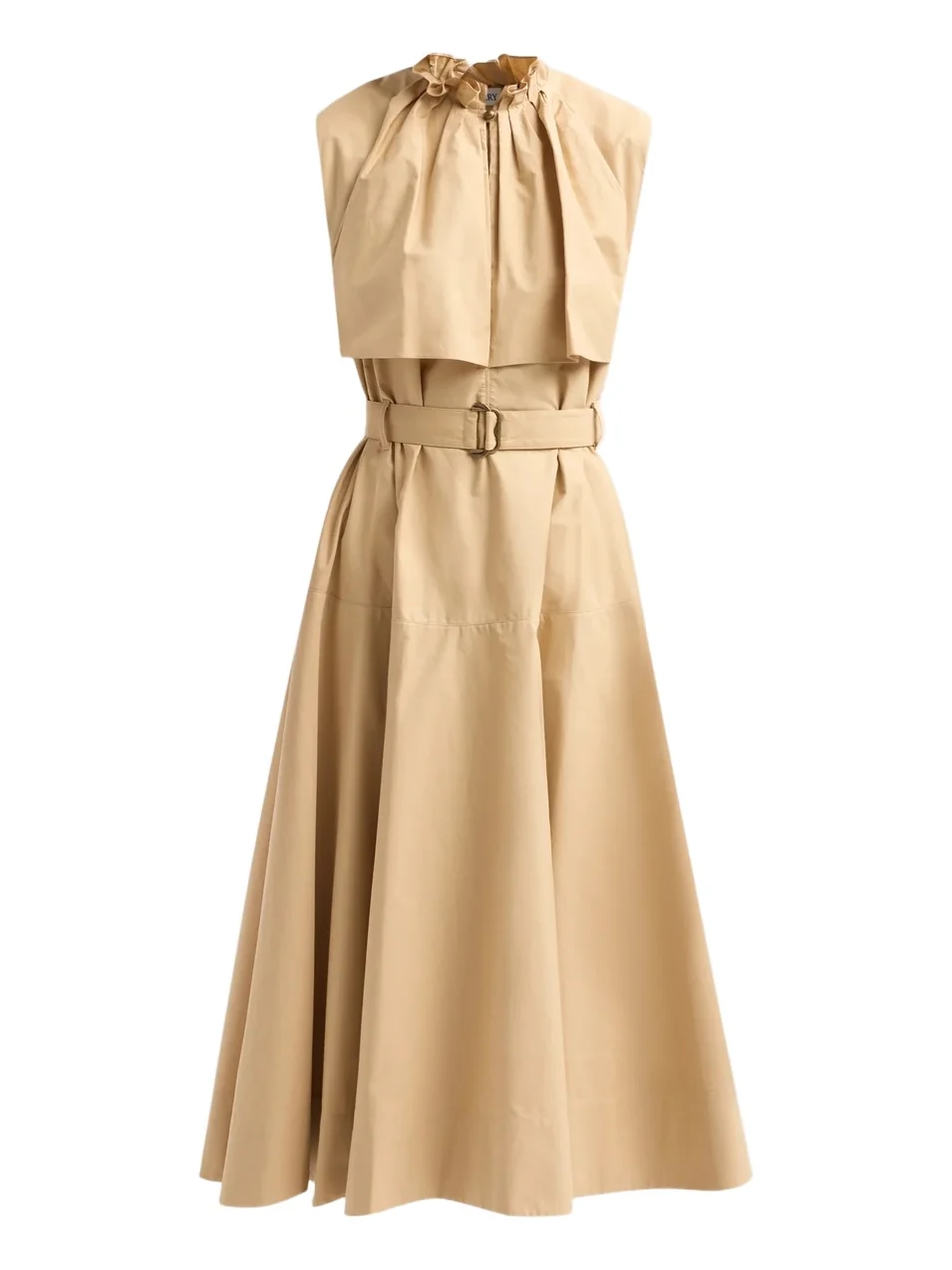 Women's Jessica Cotton Poplin Sleeveless Midi-Dress Women's Jessica Cotton Poplin Sleeveless Midi-Dress