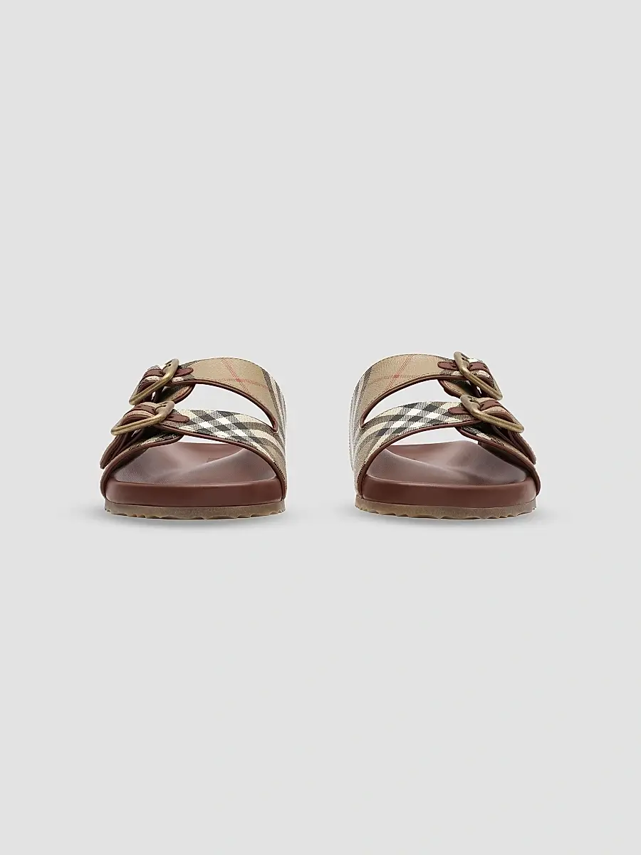 Burberry Women's Urchin Check Sandals | Thumbnail 2 Burberry Women's Urchin Check Sandals | Thumbnail 2