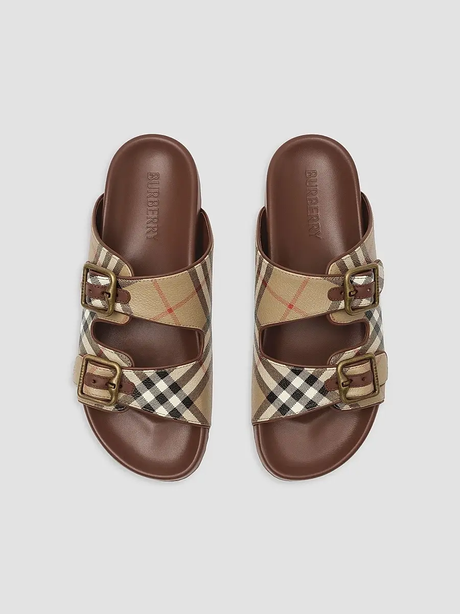 Burberry Women's Urchin Check Sandals | Thumbnail 4 Burberry Women's Urchin Check Sandals | Thumbnail 4