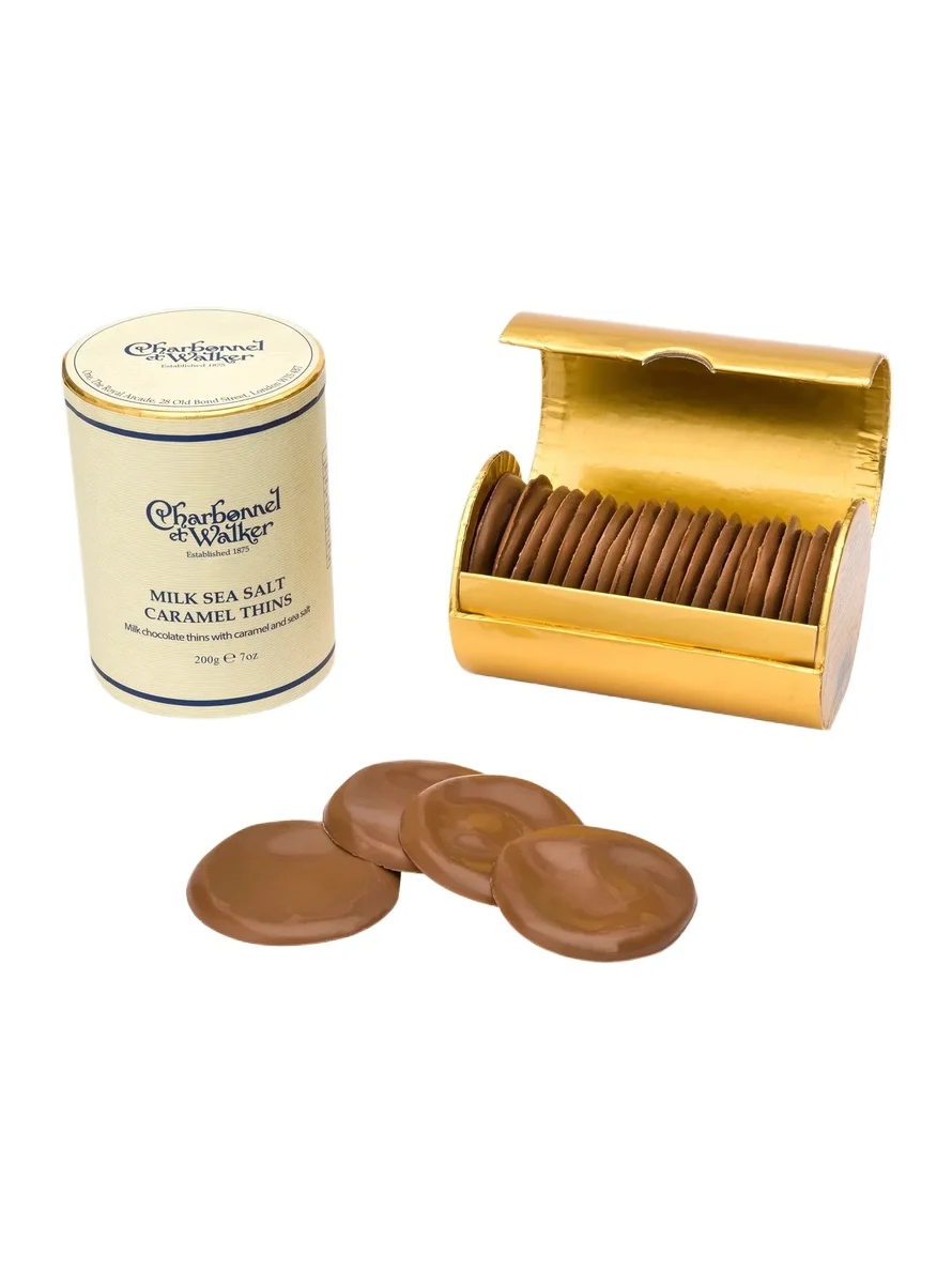 Charbonnel Et Walker Caramel & Sea Salt Milk Chocolate Thins
