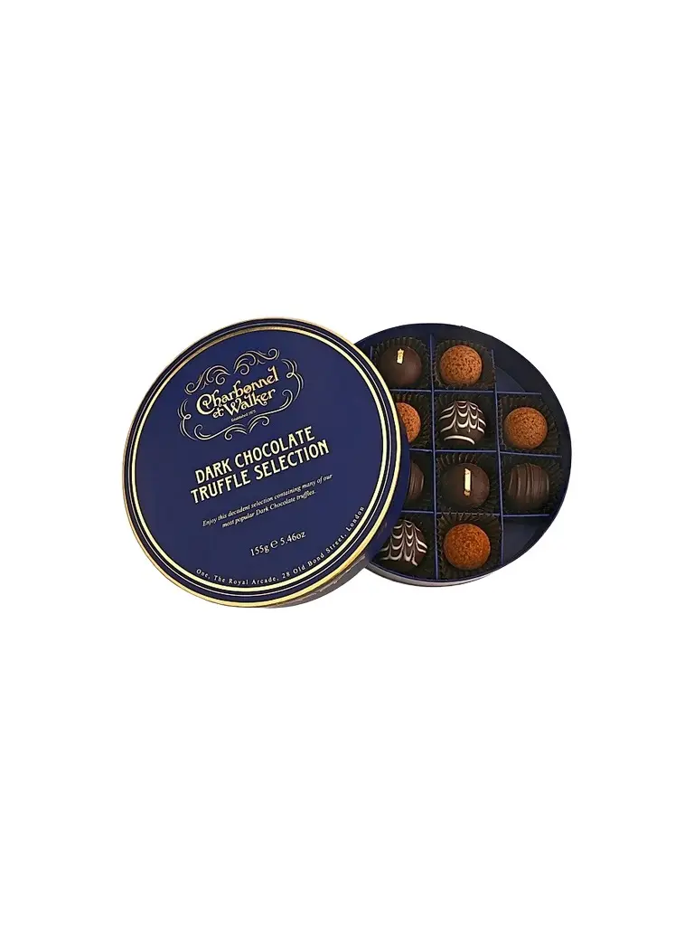 Charbonnel Et Walker 12-Piece Dark Chocolate Truffle Selection