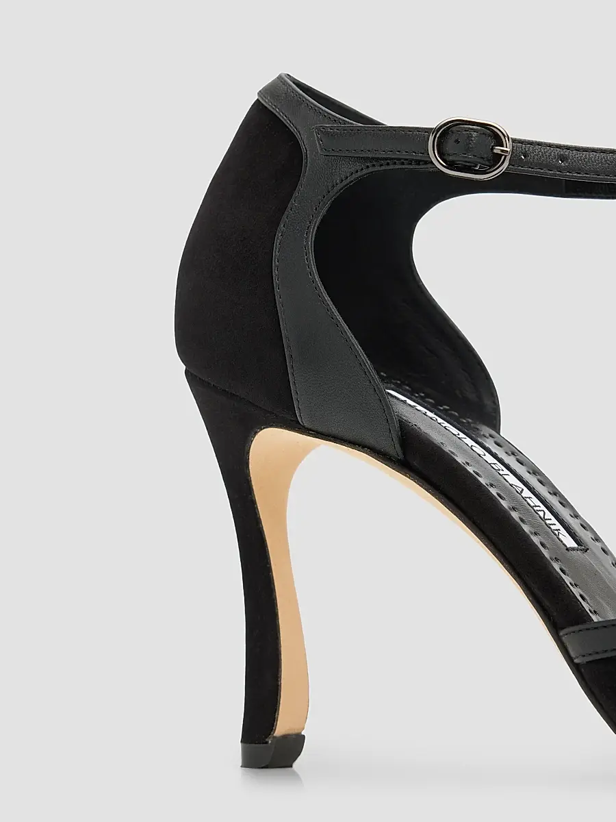 Manolo Blahnik Women's Verdusan 90MM Suede Pumps | Thumbnail 5 Manolo Blahnik Women's Verdusan 90MM Suede Pumps | Thumbnail 5