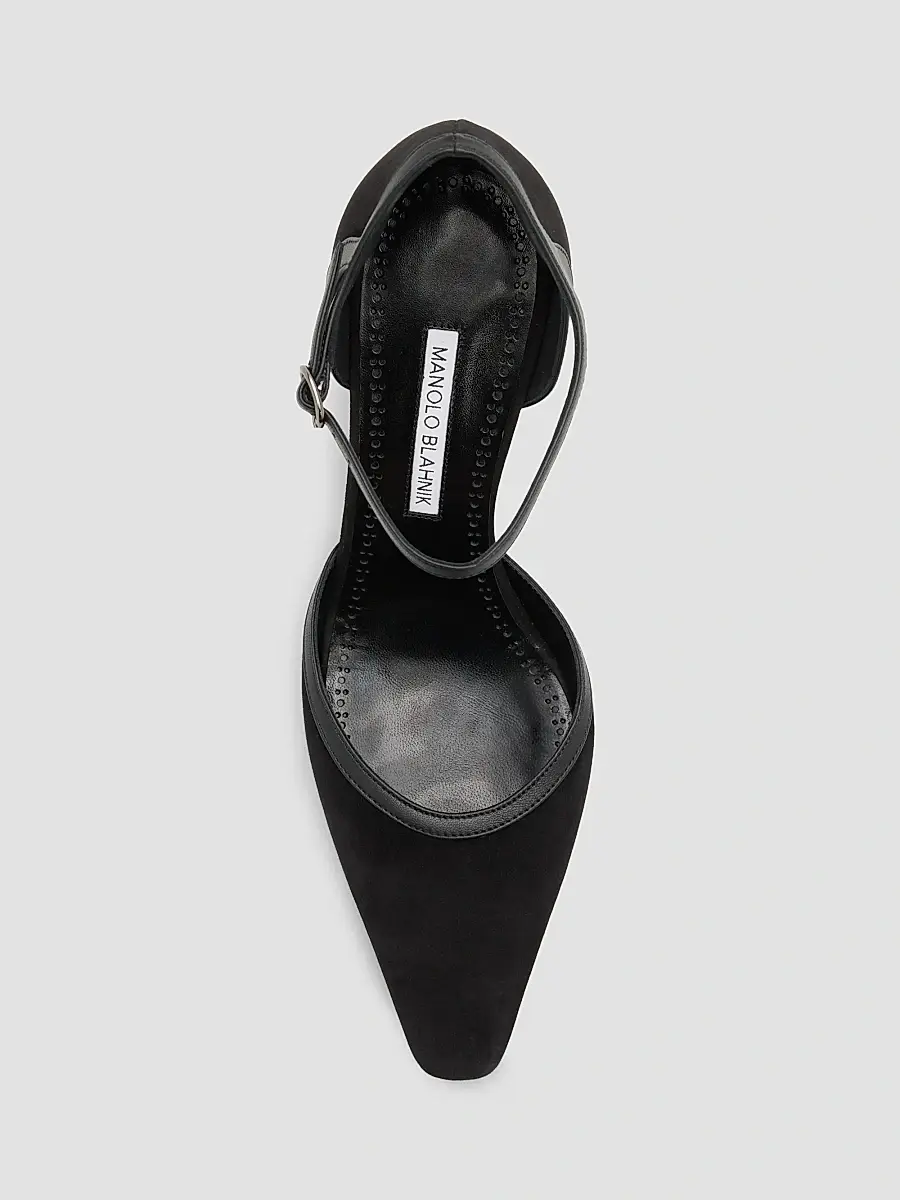 Manolo Blahnik Women's Verdusan 90MM Suede Pumps | Thumbnail 6 Manolo Blahnik Women's Verdusan 90MM Suede Pumps | Thumbnail 6