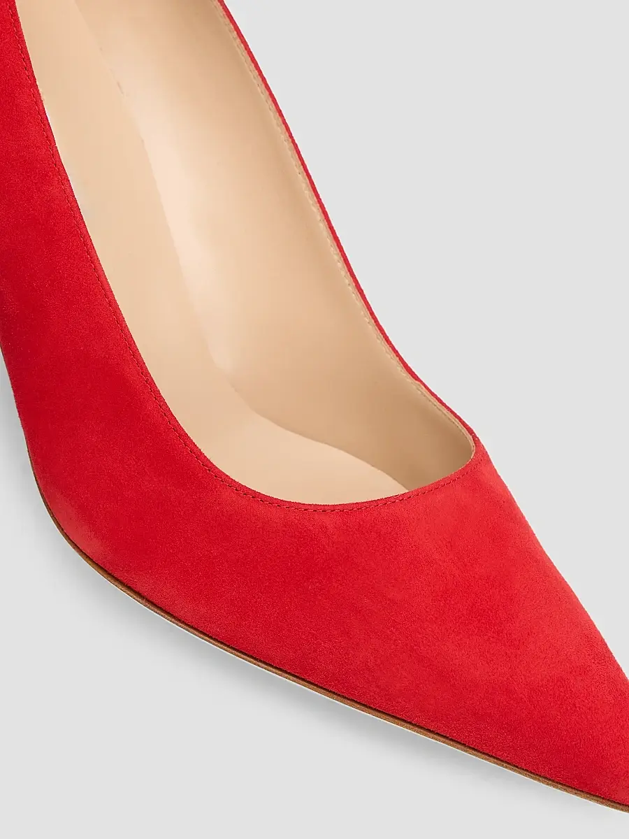 Manolo Blahnik Women's 70MM Suede Pumps | Thumbnail 5 Manolo Blahnik Women's 70MM Suede Pumps | Thumbnail 5