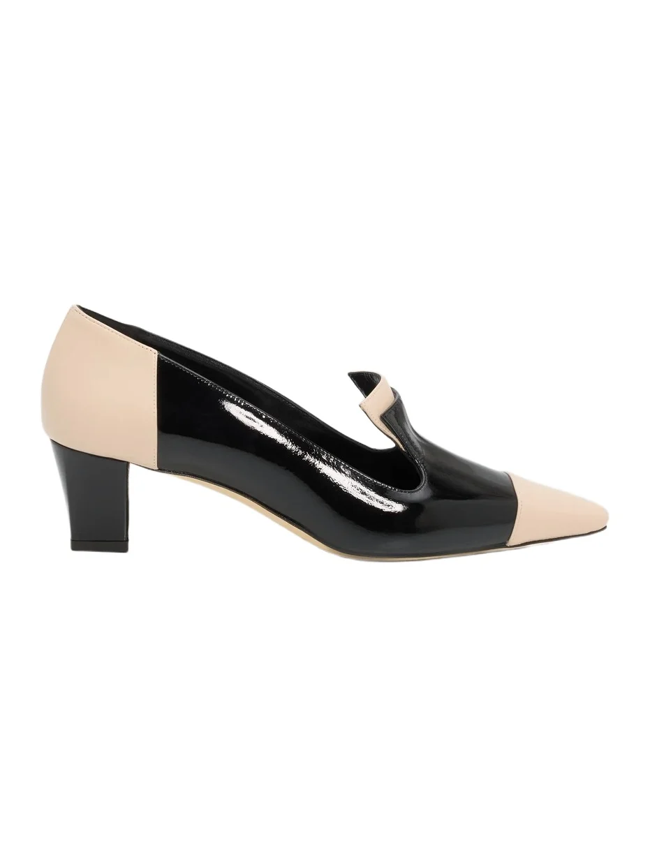 Women's Polastron 50MM Two-Tone Leather Pumps Women's Polastron 50MM Two-Tone Leather Pumps