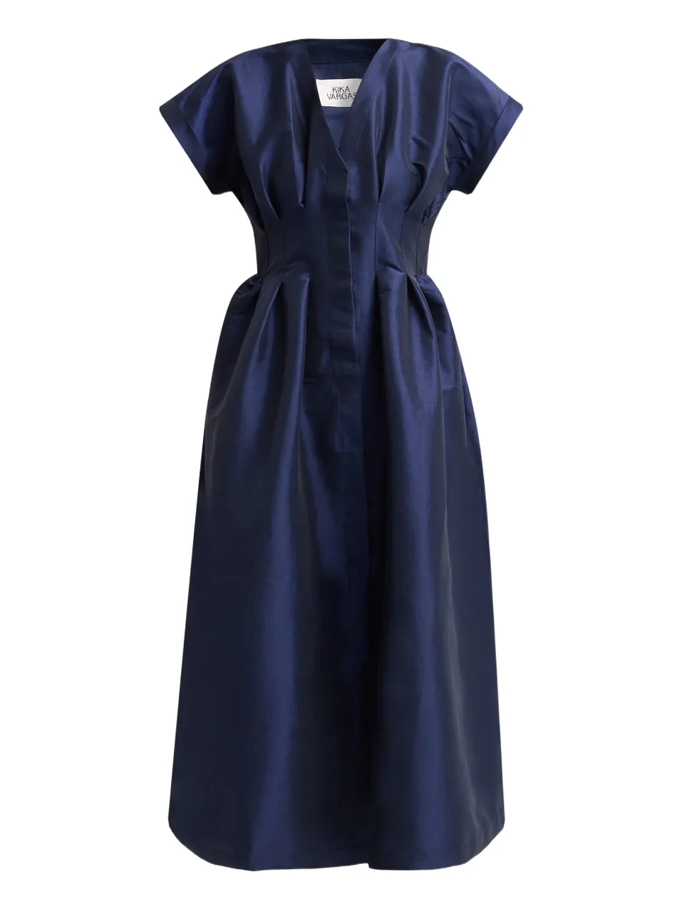 Women's Tsige Taffeta A-Line Midi-Shirtdress Women's Tsige Taffeta A-Line Midi-Shirtdress
