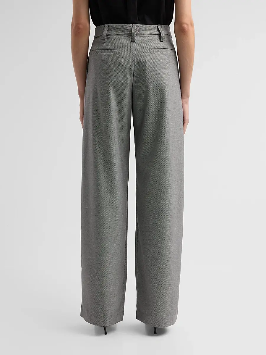 Kika Vargas Women's Noko Wool Mid-Rise Straight-Leg Pants | Thumbnail 3 Kika Vargas Women's Noko Wool Mid-Rise Straight-Leg Pants | Thumbnail 3