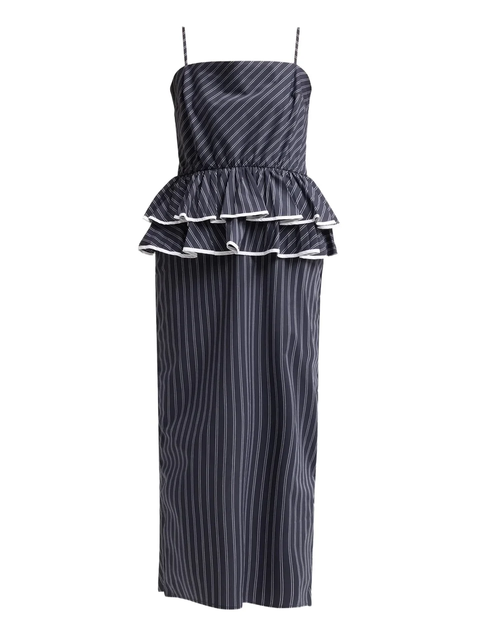 Women's Alanna Striped Cotton-Blend Midi-Dress Women's Alanna Striped Cotton-Blend Midi-Dress