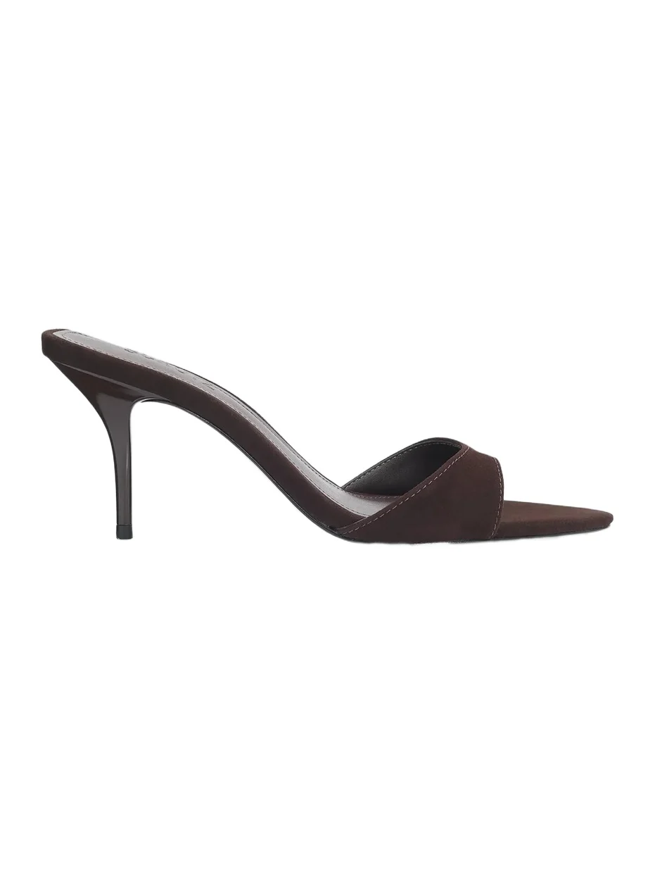 Women's Elodie 75MM Leather Slip-On Sandals Women's Elodie 75MM Leather Slip-On Sandals