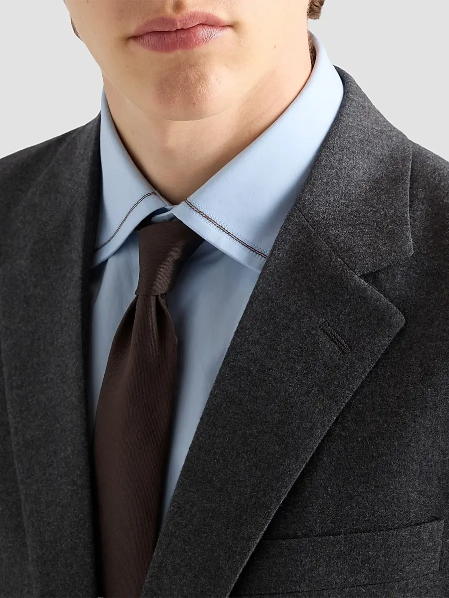Prada Men's Single Breasted Cashmere Blend Suit | Thumbnail 6 Prada Men's Single Breasted Cashmere Blend Suit | Thumbnail 6