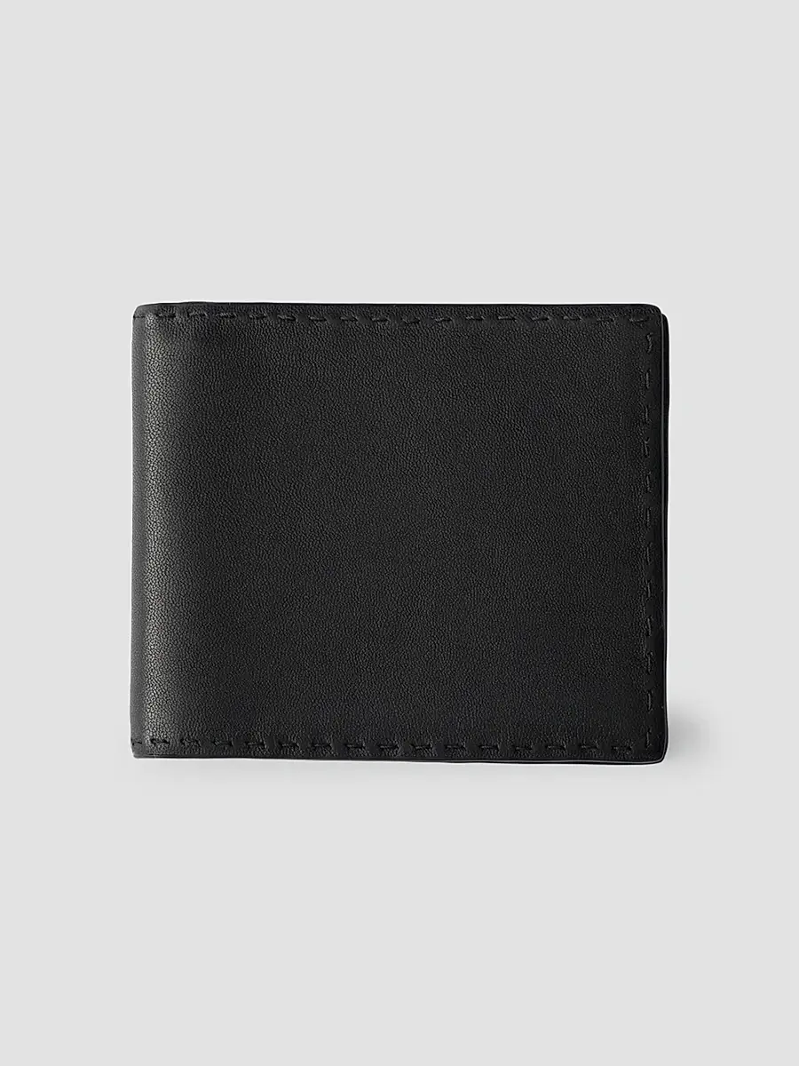 Prada Men's Antiqued Leather Wallet | Thumbnail 3 Prada Men's Antiqued Leather Wallet | Thumbnail 3