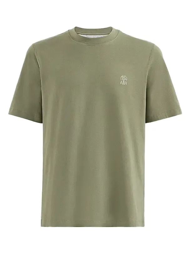 Men's Cotton Jersey Crew-Neck T-Shirt