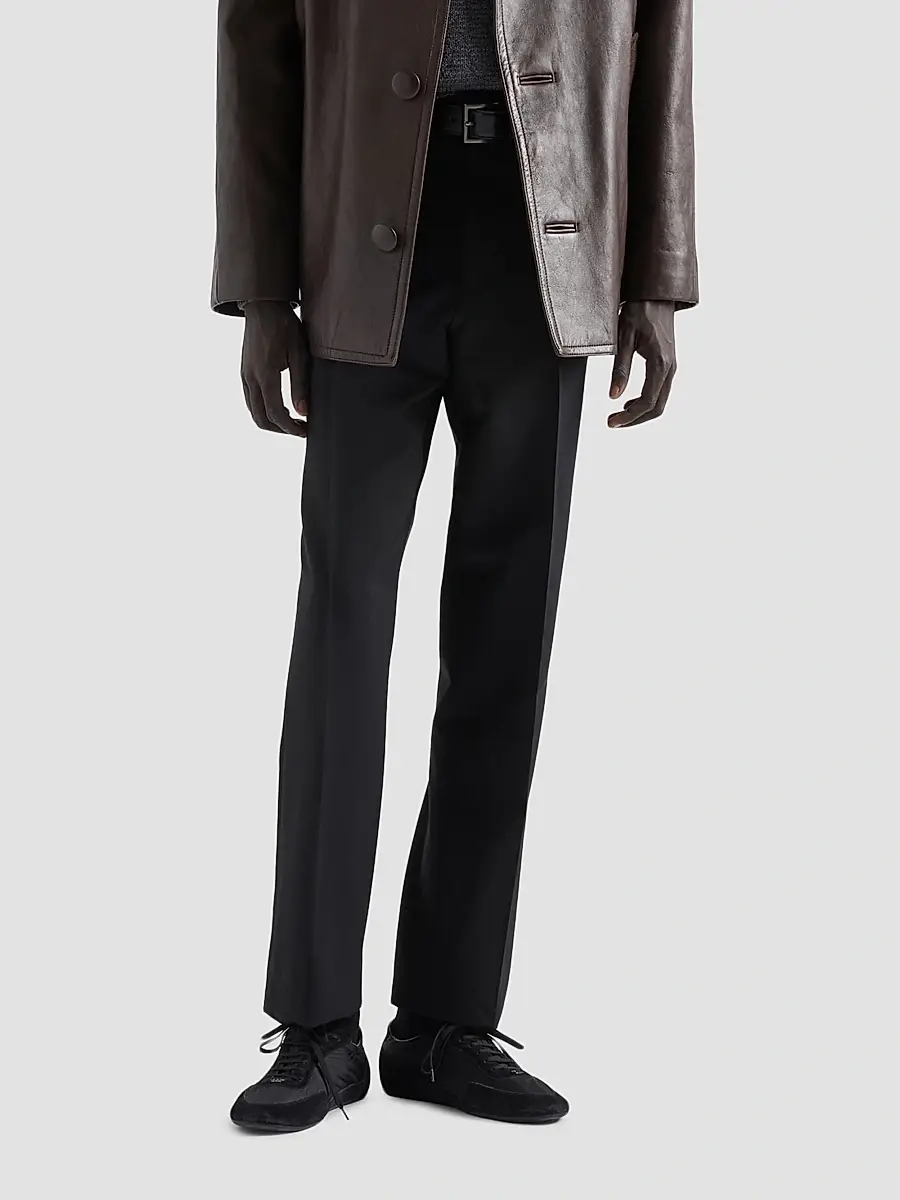 Prada Men's Mohair Wool Pants | Thumbnail 3 Prada Men's Mohair Wool Pants | Thumbnail 3